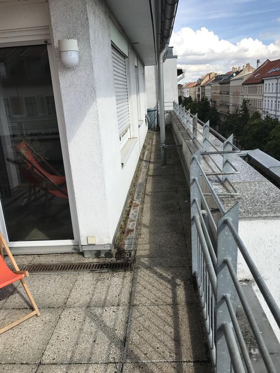 Exklusive Wohnung Mit Dachterrasse In Schleussig Lipcse Kültér fotó